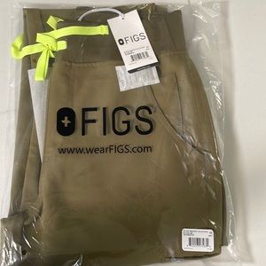FIGS SCRUB PANTS LIMITED EDITION MARTINI OLIVE YOLA XSP.